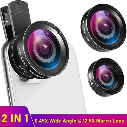 Objectif 3-en-1 pour la photographie