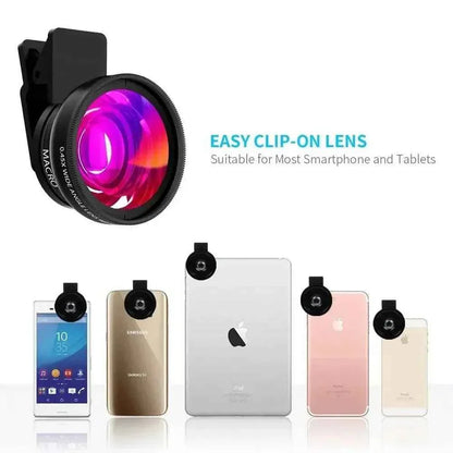 Objectif 3-en-1 pour la photographie