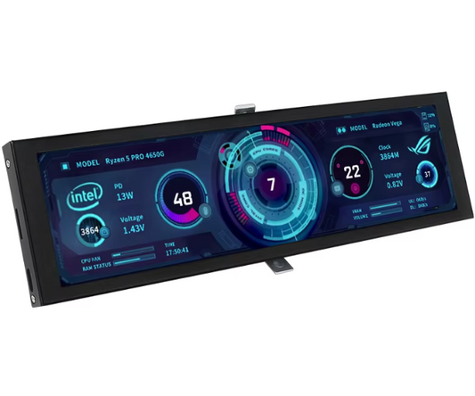 Écran secondaire IPS USB de 8.8 pouces, Interface PH type-c, écran intelligent, CPU, GPU, RAM, moniteur d'ordinateur, utiliser un logiciel TURZX